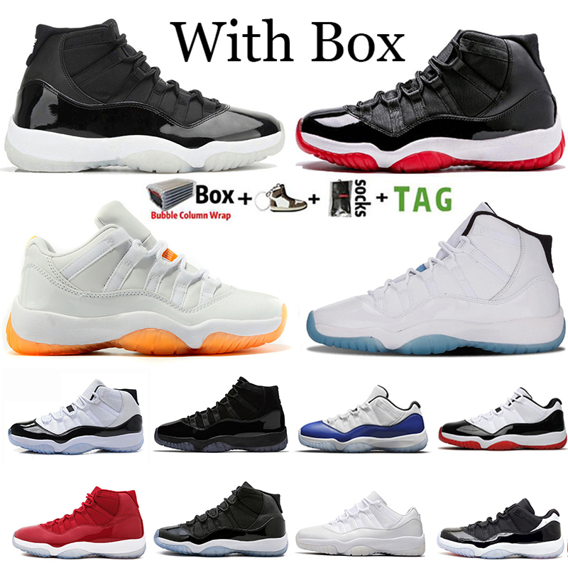 2022 Newest Arrival With Box 11 Retro Mens Basketball Shoes 25th Anniversary 11s Jumpman Concord 45 High Bred Gamma Blue Space Jam Cap and Gown Women Sports Sneakers, 22
2022 Newest Arrival With Box 11 Retro Mens Basketball Shoes 25th Anniversary 11s Jumpman Concord 45 High Bred Gamma Blue Space Jam Cap and Gown Women Sports Sneakers, 22