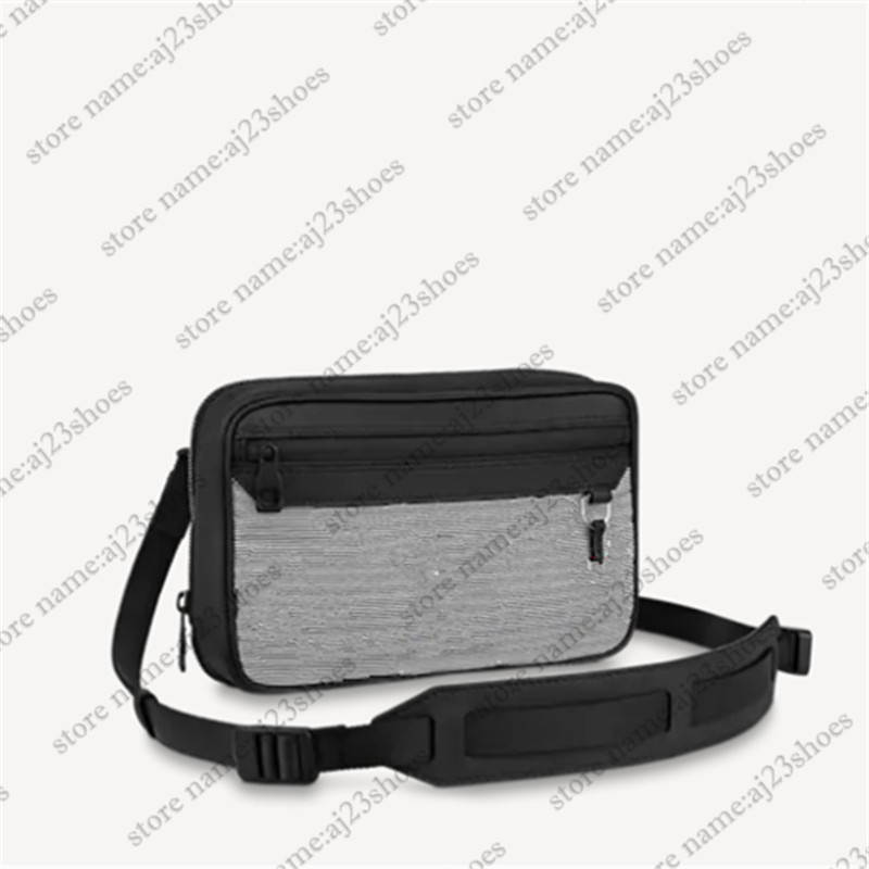 Expandable Messenger bag Gray-black 2054 collection ainbow-colored pendant Mens versatility Bags M55698, 01
Expandable Messenger bag Gray-black 2054 collection ainbow-colored pendant Mens versatility Bags M55698, 01