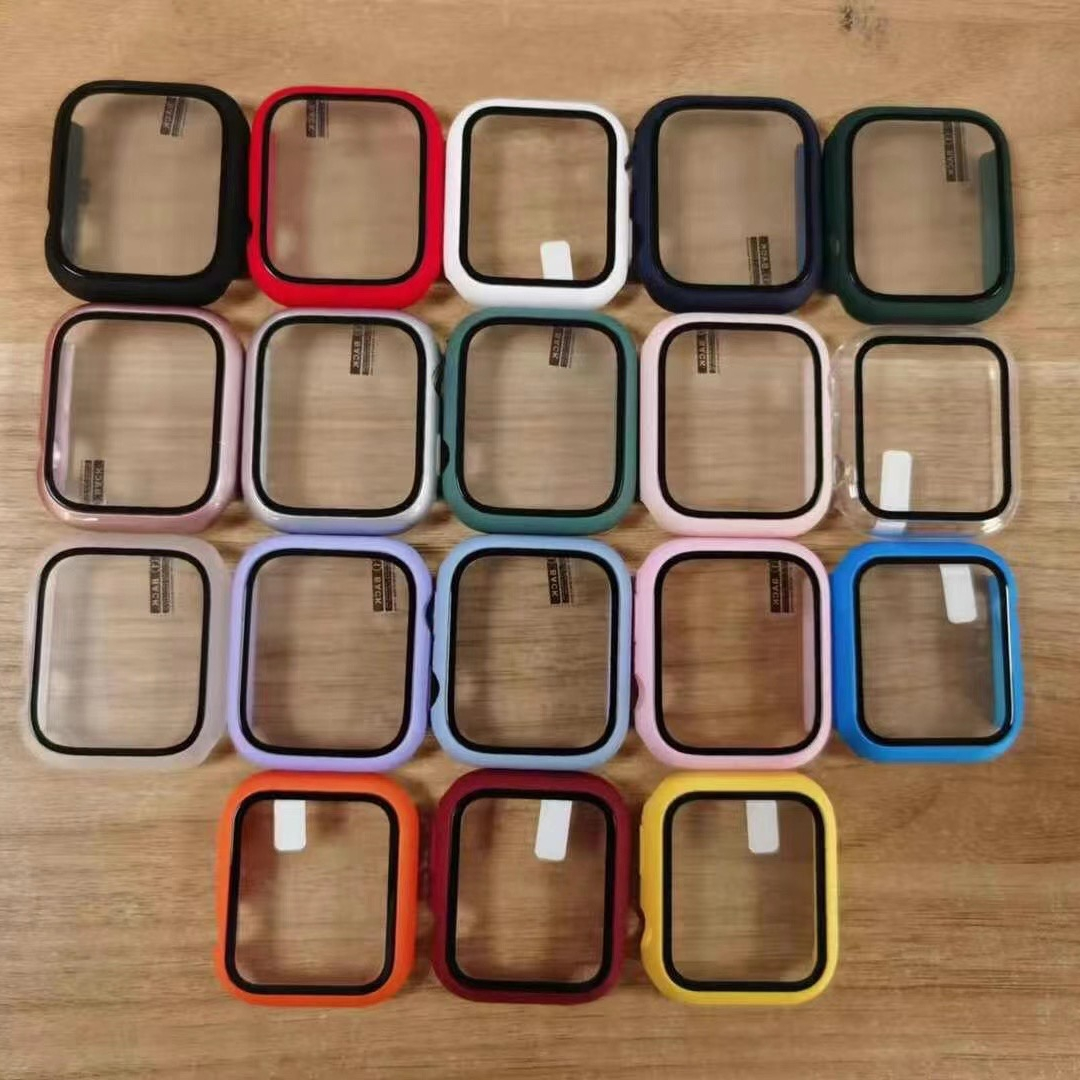 Protective Glass Case Film Screen Protector for Apple Watch Series 4/5/6/7 40mm/44m/45mm Smartwatch Full Cover Bumper
Protective Glass Case Film Screen Protector for Apple Watch Series 4/5/6/7 40mm/44m/45mm Smartwatch Full Cover Bumper