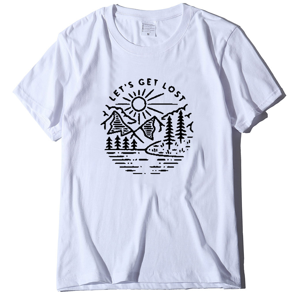 letsgetlast mountain and river scenery abstract illustration large korean t-shirt summer short sve, White
letsgetlast mountain and river scenery abstract illustration large korean t-shirt summer short sve, White