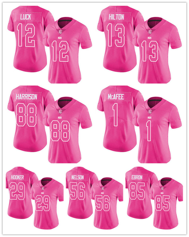 Jersey Indianapolis''Colts''WOMEN Pink Rush Fashion