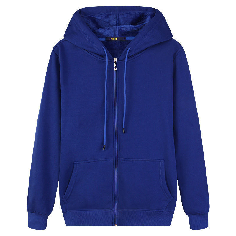 Autumn Winter Mens Sweatshirts Solid Slim Long Sleeve Warm Hoodies Men Stand Collar Zipper Coats Men Hoodies 201020