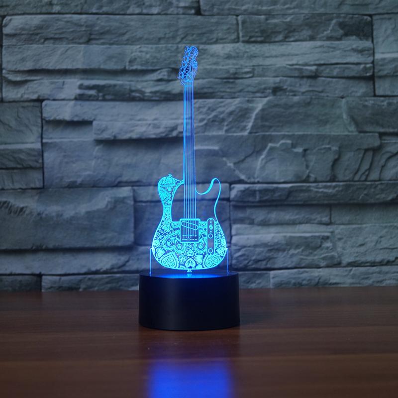Night Lights Musical Guitar Bass 3D LED 7 Colors Changing Sleep Table Lamp Remote Touch Home Bedroom Decor Birthday Xmas Gifts
Night Lights Musical Guitar Bass 3D LED 7 Colors Changing Sleep Table Lamp Remote Touch Home Bedroom Decor Birthday Xmas Gifts