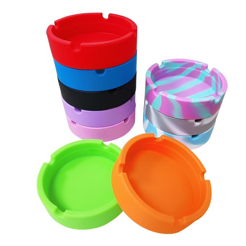 Colorful Eco-Friendly Premium Round Silicone Ashtray Portable Anti-scalding Cigarette Holder High Temperature Heat Resistant Mini Ash Tray Household Bar HY0034
Colorful Eco-Friendly Premium Round Silicone Ashtray Portable Anti-scalding Cigarette Holder High Temperature Heat Resistant Mini Ash Tray Household Bar HY0034