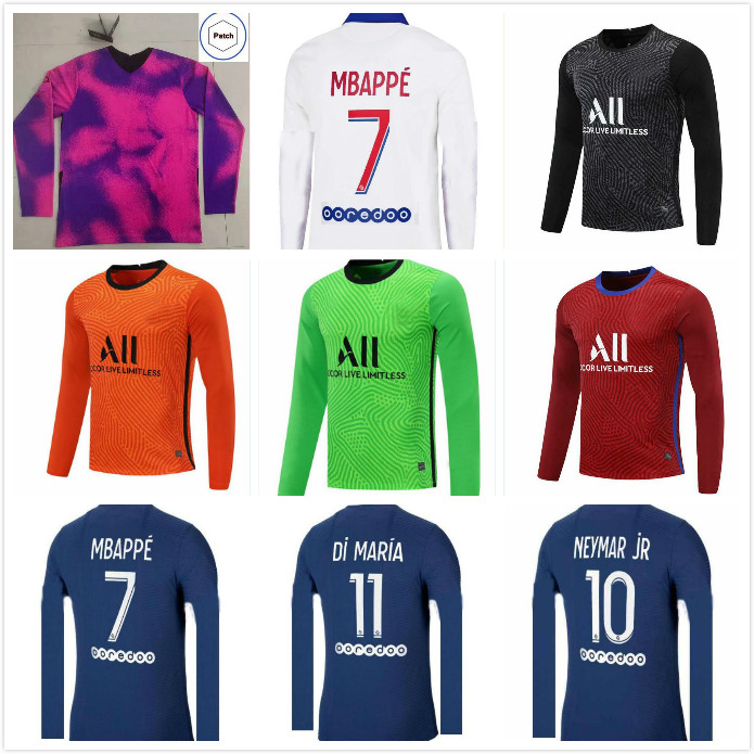 20 21 22 MBAPPE Paris Long sleeve Soccer Jerseys 2021 2022 DI MARIA KEAN SARABIA ICARDI Football Shirt MARQUINHOS VERRATTI home away third goalkeeper tops
20 21 22 MBAPPE Paris Long sleeve Soccer Jerseys 2021 2022 DI MARIA KEAN SARABIA ICARDI Football Shirt MARQUINHOS VERRATTI home away third goalkeeper tops