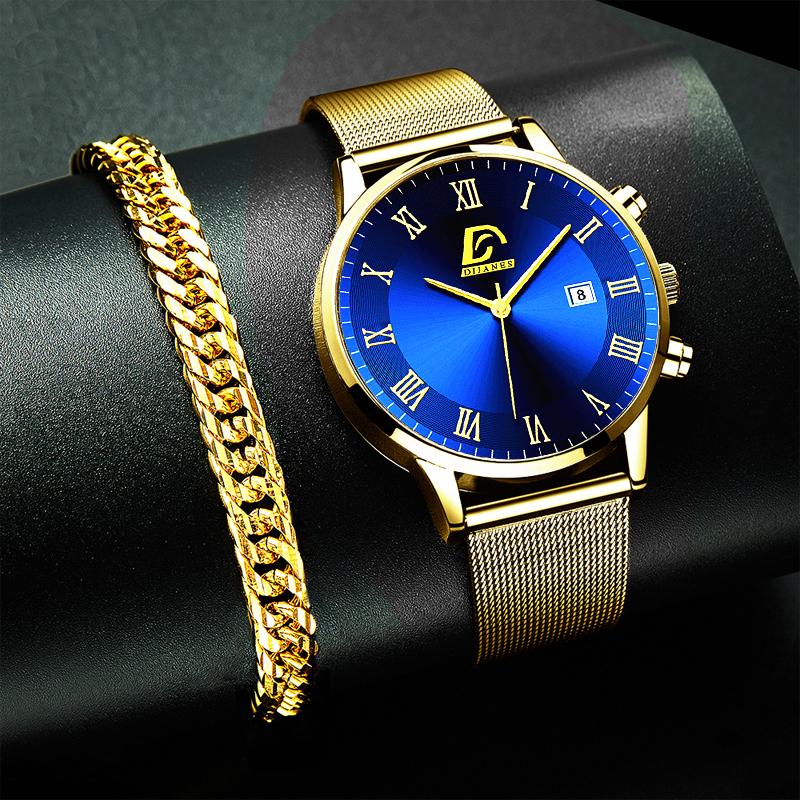 Wristwatches 2021 Fashion Mens Minimalist Bracelet Watches Luxury Stainless Steel Mesh Belt Quartz Watch Men Business Clock Relogio Masculin, Slivery;brown
Wristwatches 2021 Fashion Mens Minimalist Bracelet Watches Luxury Stainless Steel Mesh Belt Quartz Watch Men Business Clock Relogio Masculin, Slivery;brown