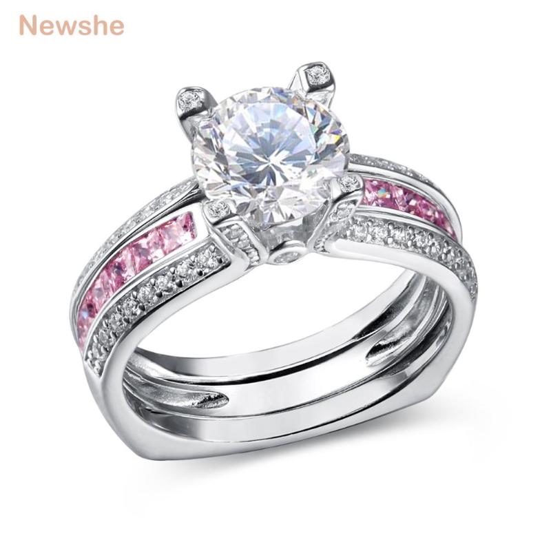 Cluster Rings She 925 Sterling Silver Wedding For Women 1.25 S CZ Pink Color Square Bottem Engagement Ring Classic Jewelry, Golden;silver
Cluster Rings She 925 Sterling Silver Wedding For Women 1.25 S CZ Pink Color Square Bottem Engagement Ring Classic Jewelry, Golden;silver