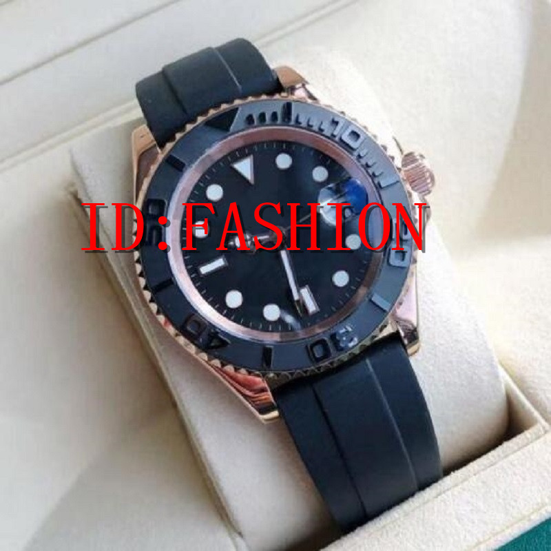Rubber Strap Designer Wristwatches classic men's 40mm tape watch men folding buckle watch automatic mechanical men's sports waterproof watch, As picture
Rubber Strap Designer Wristwatches classic men's 40mm tape watch men folding buckle watch automatic mechanical men's sports waterproof watch, As picture