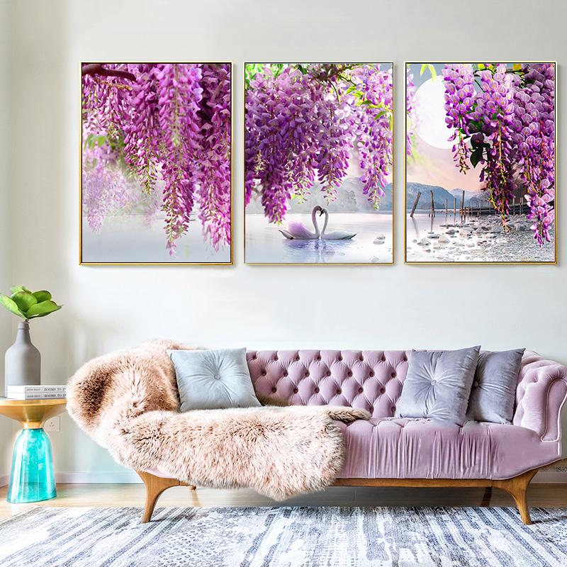 Paintings Purple Flower Tree Wall Art Swan Lake Landscape Posters And Prints Scandinavian Nature Canvas Painting Nordic Picture Home Decor
Paintings Purple Flower Tree Wall Art Swan Lake Landscape Posters And Prints Scandinavian Nature Canvas Painting Nordic Picture Home Decor
