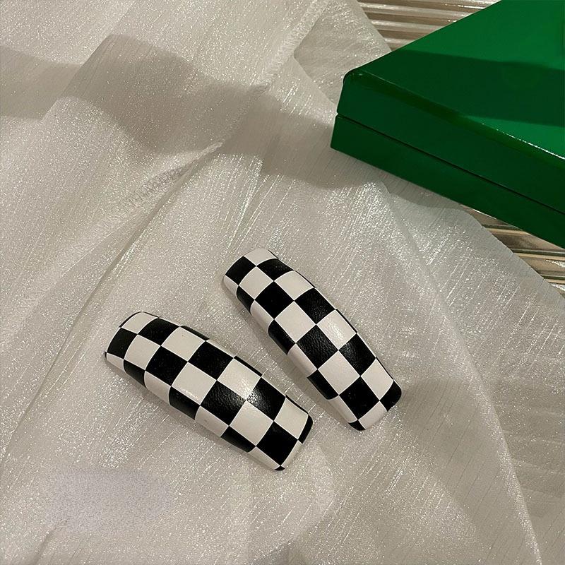 Hair Clips & Barrettes Vintage PU Pins For Women Hairclip Retro Black White Hairpins Side Bangs Clip Fashion Accessories, Golden;silver
Hair Clips & Barrettes Vintage PU Pins For Women Hairclip Retro Black White Hairpins Side Bangs Clip Fashion Accessories, Golden;silver