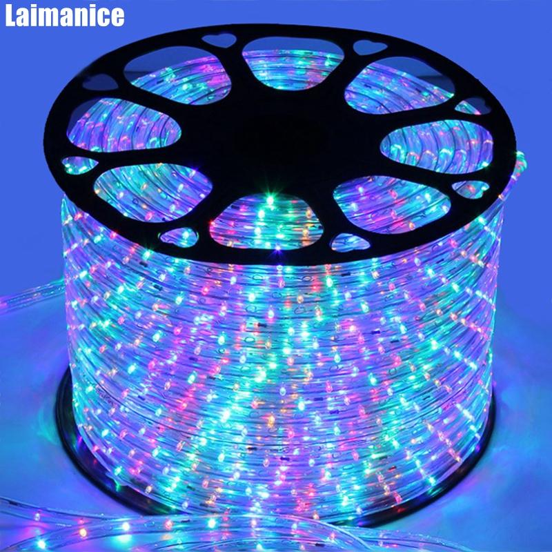 Strips DHL 90M/Roll AC220V IP67 Waterproof Rainbow Tube Rope Led Strip Christmas Outdoor Holiday Decor Lights With 8 Mode Controller
Strips DHL 90M/Roll AC220V IP67 Waterproof Rainbow Tube Rope Led Strip Christmas Outdoor Holiday Decor Lights With 8 Mode Controller