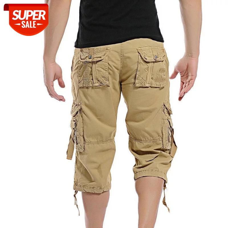 Casual Shorts Men Summer Camouflage Cotton Cargo Shorts Men Camo Short Pants Homme Without Belt Drop Shipping Calf-Length Pants #N02Q, Black
Casual Shorts Men Summer Camouflage Cotton Cargo Shorts Men Camo Short Pants Homme Without Belt Drop Shipping Calf-Length Pants #N02Q, Black