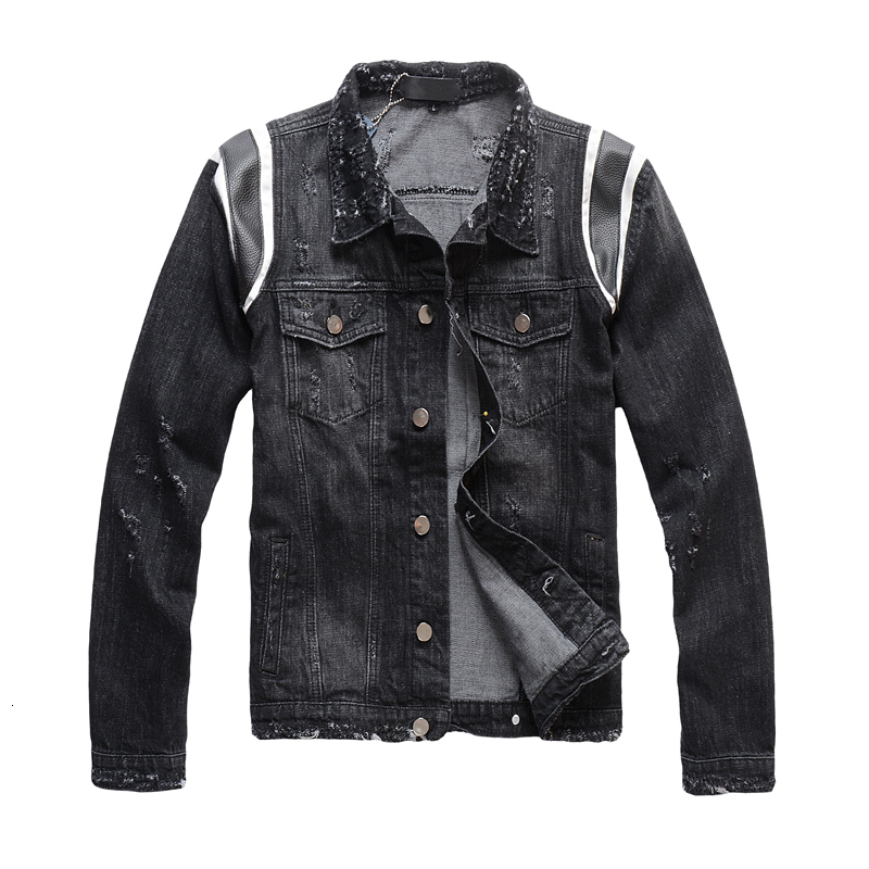 2021 New Men's Male Autumn and Winter High Street Fashion Casual Brand Denim Jacket Mens Black Style Slim Trend Coat Kq6z
2021 New Men's Male Autumn and Winter High Street Fashion Casual Brand Denim Jacket Mens Black Style Slim Trend Coat Kq6z