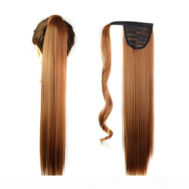 Clip hair ponytails Synthetic Drawsring pony tails straight hair pieces 24inch 120g hair extensions women fashion, Black
Clip hair ponytails Synthetic Drawsring pony tails straight hair pieces 24inch 120g hair extensions women fashion, Black
