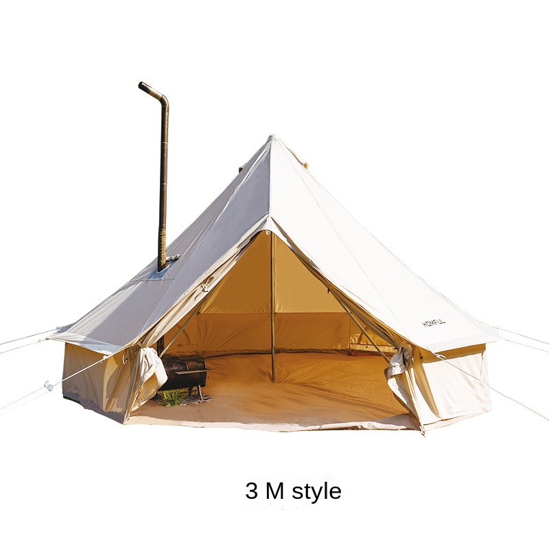 Outdoor Camping Tent Yurt Camp Hotel Cotton Indian Temple(The logistics price Pls Contact us)