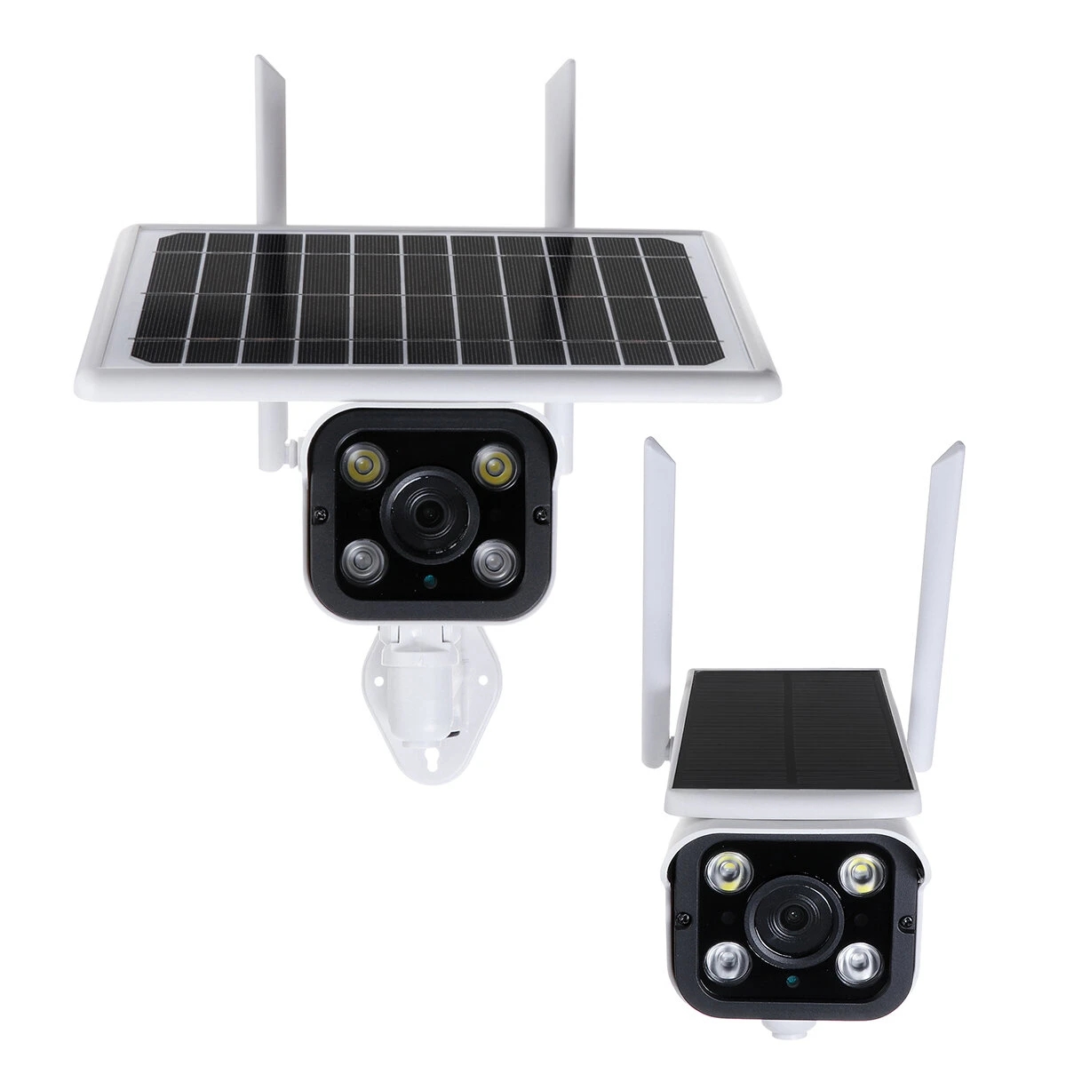 HD 4G Security Network WiFi Intelligent Camera Outdoor Household Solar Wireless Monitor Camera - WIFI PLUS Edition