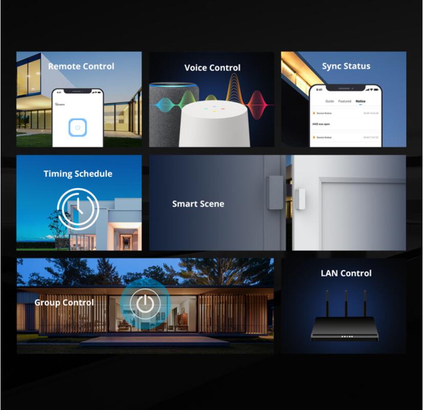 Smart home control Sonoff basic r2 wifi switch module diy wireless remote domotica switches light HOUSE controller