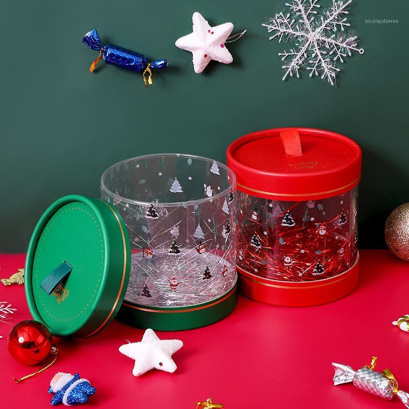 Gift Wrap Christmas Eve Round Apple Box Built-in Magic Silk Crystal Ball Chocolate Storage
Gift Wrap Christmas Eve Round Apple Box Built-in Magic Silk Crystal Ball Chocolate Storage