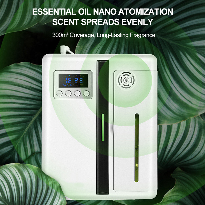 Intelligent Aroma Fragrance Machine Essential Oil Aroma Diffuser Setting Timing for Home el Office with 160ml Bottle Y2004166602923