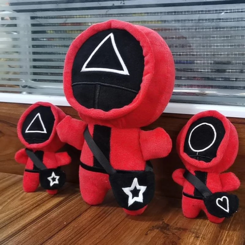 23cm Squid Game Stuffed Plush Toys Korea Tv Squid Game Pillow Soft Doll Room Decoration Halloween Christmas Gifts For Children
23cm Squid Game Stuffed Plush Toys Korea Tv Squid Game Pillow Soft Doll Room Decoration Halloween Christmas Gifts For Children