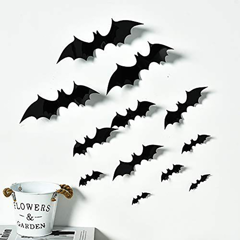 2021 Halloween Decorations Party Supplies DIY Supplies 3D Decorative Scary Bats Walls Decal Wall Sticker Decor Homes Window Decoration Set 12pcs,Black Home Decor
2021 Halloween Decorations Party Supplies DIY Supplies 3D Decorative Scary Bats Walls Decal Wall Sticker Decor Homes Window Decoration Set 12pcs,Black Home Decor