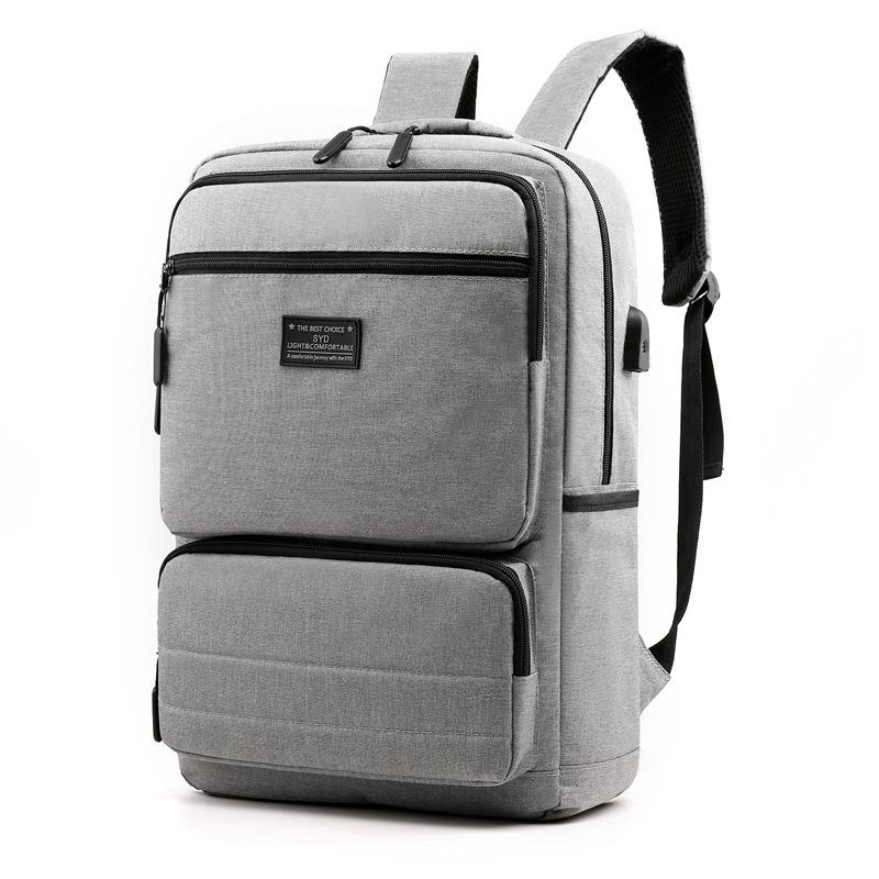 Backpack USB Charging Large Capacity Oxford Zipper 17-inch Laptop Bags Unisex Men Travel Casual Solid Color School Rucksack, Black
Backpack USB Charging Large Capacity Oxford Zipper 17-inch Laptop Bags Unisex Men Travel Casual Solid Color School Rucksack, Black
