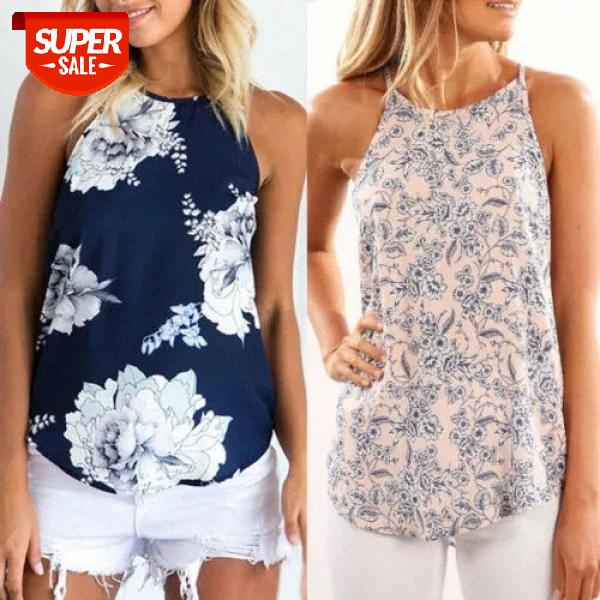 Summer Women Casual Tops Print Sleeveless Crew Neck Floral Vest T-Shirt Ladies #gh3N, White
Summer Women Casual Tops Print Sleeveless Crew Neck Floral Vest T-Shirt Ladies #gh3N, White