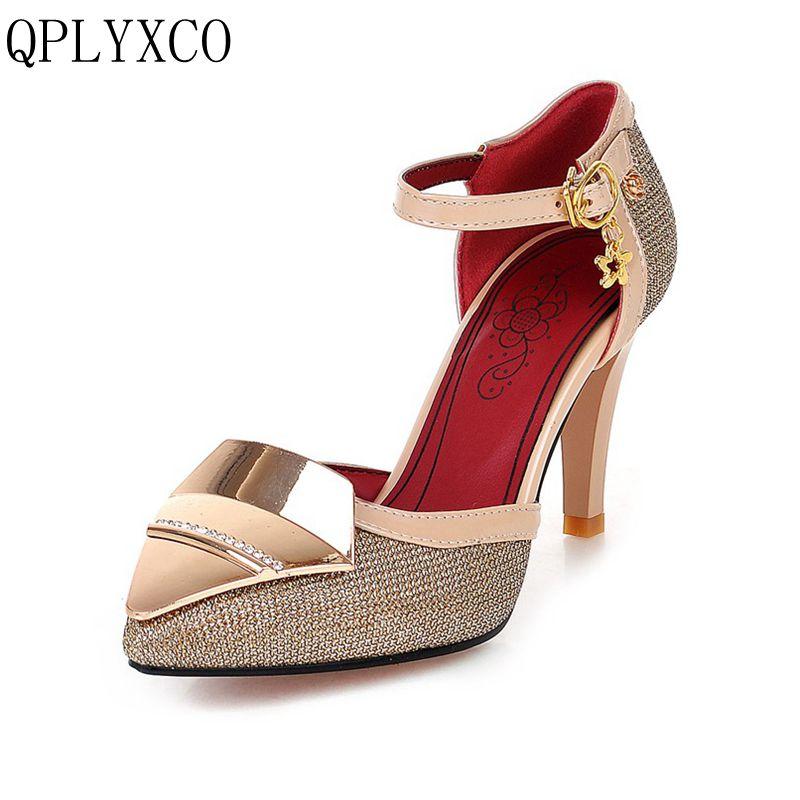 QPLYXCO Sale New fashion Big small Size 31-48 Summer Sandals Pointed toe Thin High Heel wedding Party women pumps shoes 230-1, Black
QPLYXCO Sale New fashion Big small Size 31-48 Summer Sandals Pointed toe Thin High Heel wedding Party women pumps shoes 230-1, Black
