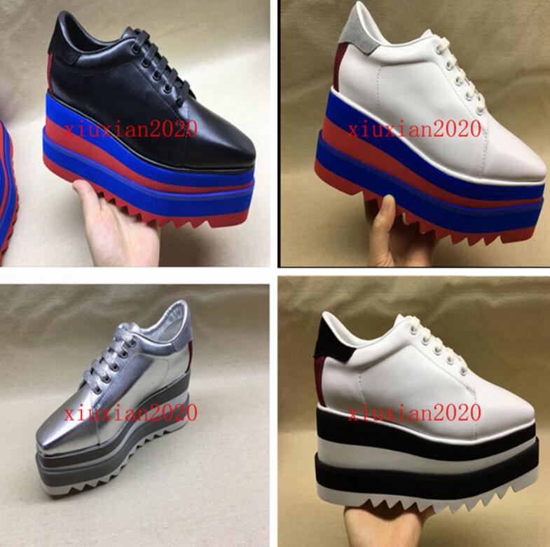stella star designer Shoes platform heels fashion women luxury designer sneaker white black silver genuine leather height increase shoe
stella star designer Shoes platform heels fashion women luxury designer sneaker white black silver genuine leather height increase shoe