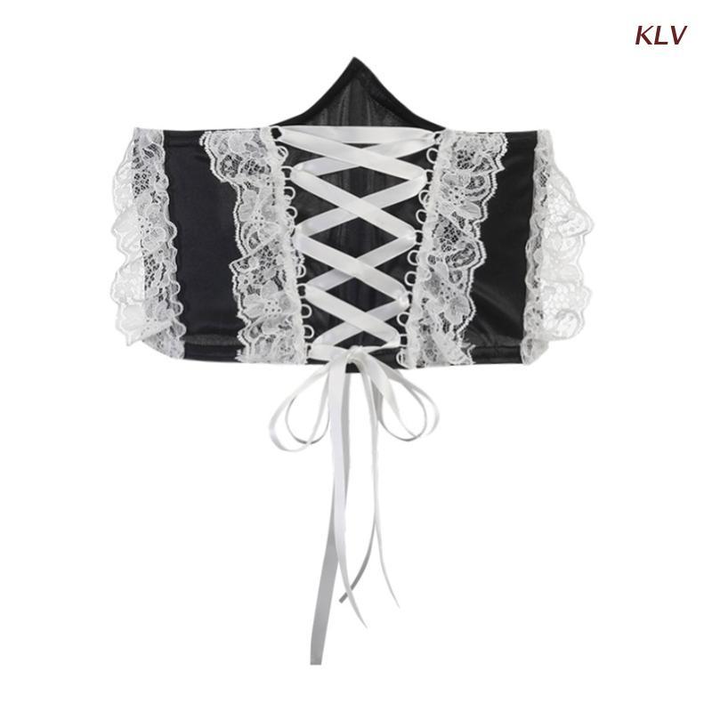Belts Sexy Women Corset With Adjustable Belt Woman Pleated Lace Slim Wrap Supplies 6XDA, Black;brown
Belts Sexy Women Corset With Adjustable Belt Woman Pleated Lace Slim Wrap Supplies 6XDA, Black;brown