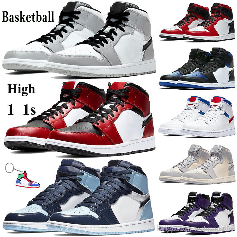 High 1 1s Basketball Shoes Light Smoke Grey Mid Chicago Toe Men Women Sneakers satin snake black metallic gold Athletic Trainers Keychian, 41.pine green
High 1 1s Basketball Shoes Light Smoke Grey Mid Chicago Toe Men Women Sneakers satin snake black metallic gold Athletic Trainers Keychian, 41.pine green