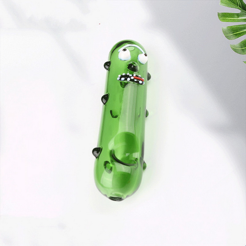 Cucumber Funny Shaped Glass Pipe Crafts Glass Smoking Set Colored Pipe Crafts Cigarette Accessories
Cucumber Funny Shaped Glass Pipe Crafts Glass Smoking Set Colored Pipe Crafts Cigarette Accessories