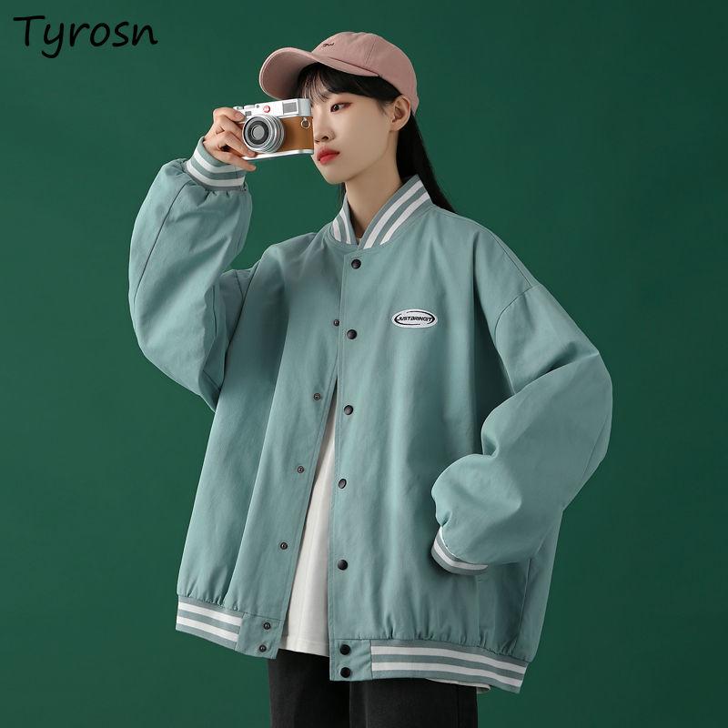 Women's Jackets Women Single Breasted Vintage Casual Loose Japan Style Harajuku Coats Patchwork Stand Collar Outwear Streetwear Students, Black;brown
Women's Jackets Women Single Breasted Vintage Casual Loose Japan Style Harajuku Coats Patchwork Stand Collar Outwear Streetwear Students, Black;brown