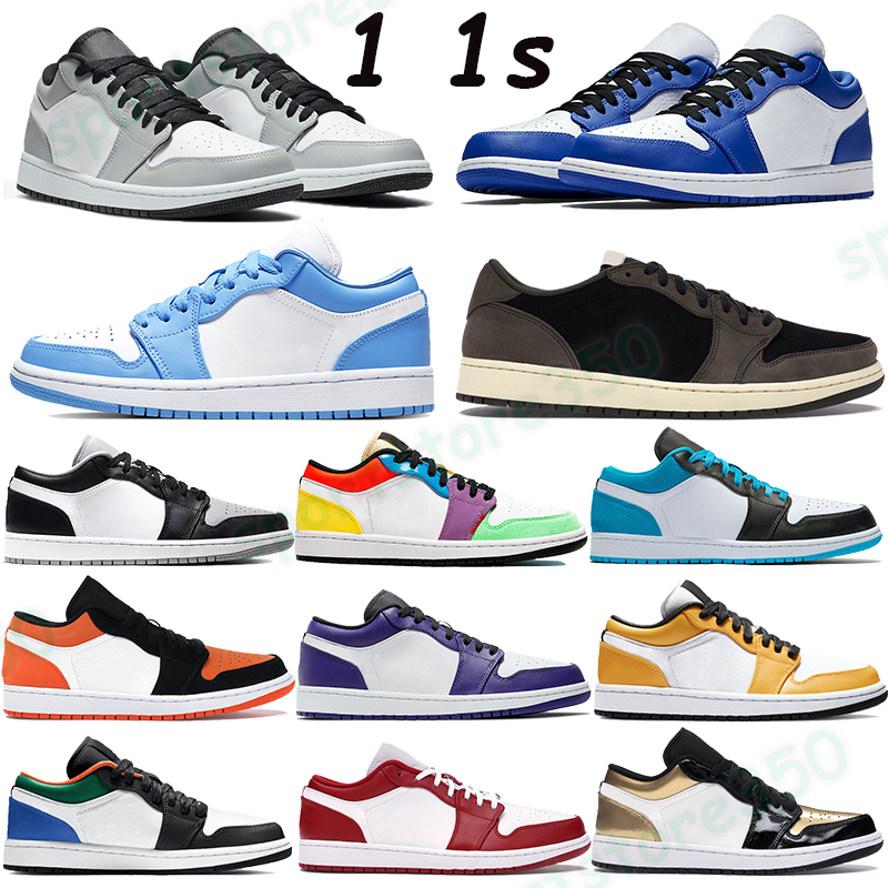 Travis Scotts 1 1S low basketball shoes light smoke grey hyper royal multi color laser blue UNC court purple gold toe men women chaussures, Bubble wrap packagin
Travis Scotts 1 1S low basketball shoes light smoke grey hyper royal multi color laser blue UNC court purple gold toe men women chaussures, Bubble wrap packagin
