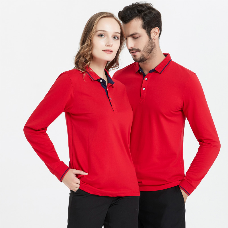 YOTEE Custom Long Sleeve polo shirt men Add Your Own Text Picture on Your Personalized Customized Tee polo shirt 210308
