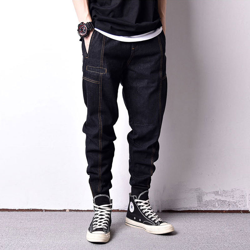 2021 New Japanese Style Fashion Vintage Black Color Loose Fit Spliced Cargo Pants Hombre Streetwear Hip Hop Joggers Jeans Men 12mz
2021 New Japanese Style Fashion Vintage Black Color Loose Fit Spliced Cargo Pants Hombre Streetwear Hip Hop Joggers Jeans Men 12mz