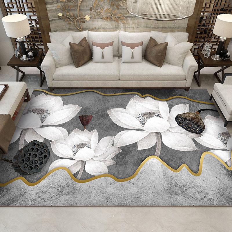 Carpets Luxury Dark Flower Bedroom Rug Nordic Modern Carpet For Living Room Sofa Floor Mat Hallway Anti-Slip Custom Tapis, Customizable
Carpets Luxury Dark Flower Bedroom Rug Nordic Modern Carpet For Living Room Sofa Floor Mat Hallway Anti-Slip Custom Tapis, Customizable
