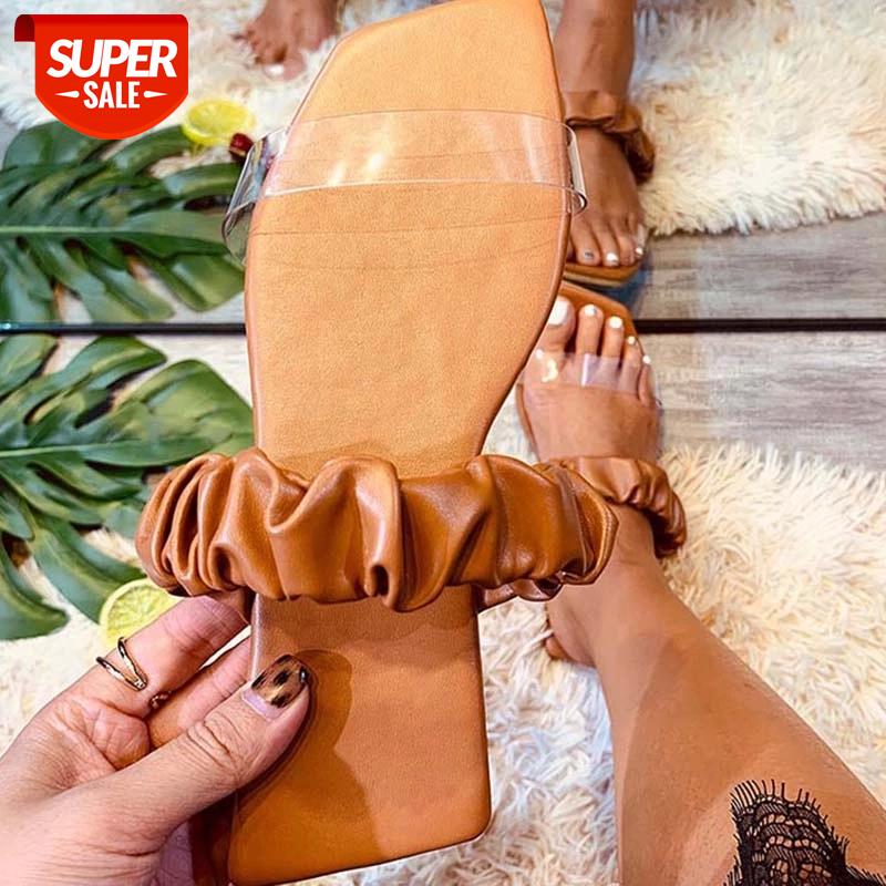 Women Sandals Transparent Slippers Pleat Ladies Flip Flops Fashion Square Toe Casual Female Beach Shoes Woman Summer Footwear #Gg0q, Black
Women Sandals Transparent Slippers Pleat Ladies Flip Flops Fashion Square Toe Casual Female Beach Shoes Woman Summer Footwear #Gg0q, Black