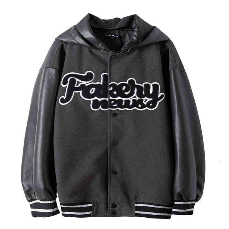 men's jackets jaqueta de beisebol hip hop, masculina, couro pu, retalhos, letras, varsida, mulheres, stacável, com capuz, casal, casaco, Black;brown
men's jackets jaqueta de beisebol hip hop, masculina, couro pu, retalhos, letras, varsida, mulheres, stacável, com capuz, casal, casaco, Black;brown