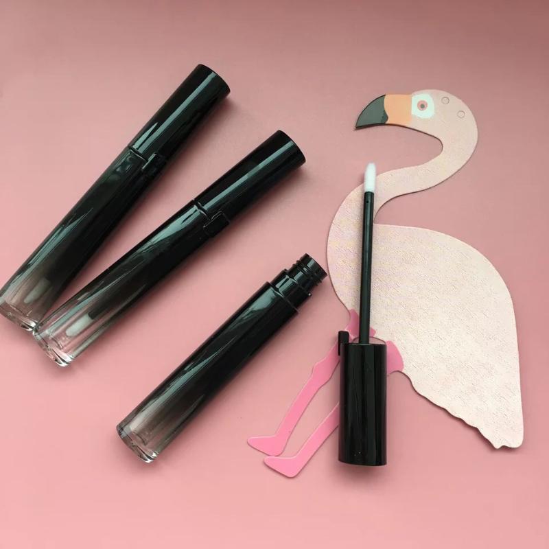 50pcs Mini Lipgloss Tube Empty Travel Lipstick Lip Gloss Glaze Lipbalm Tubes Containers Split Refillable Bottle
