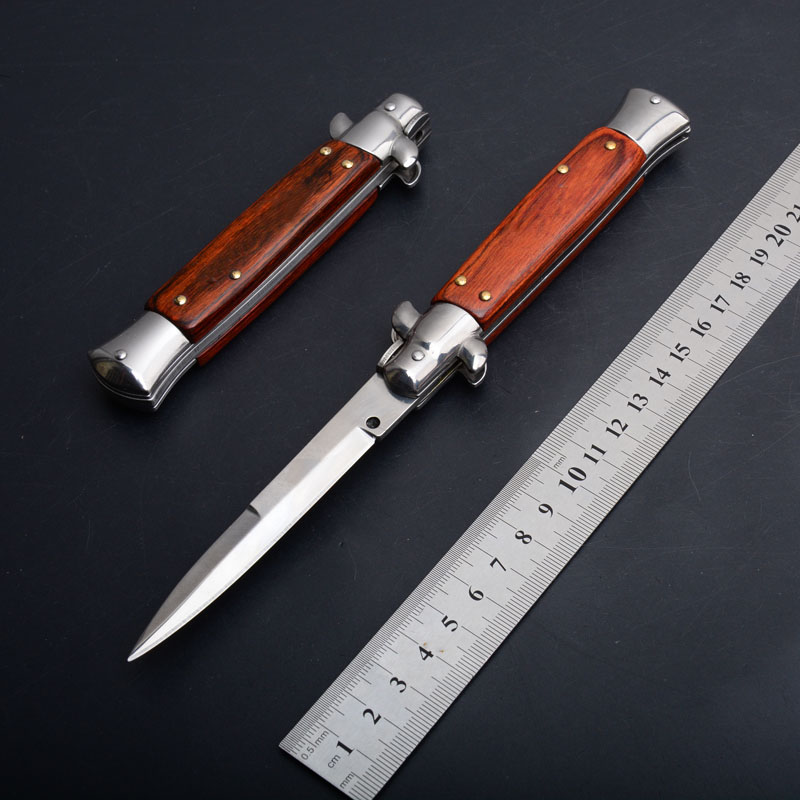 The 9 Inch Red Godfather Stiletto Mafia Horizontal Folding knife Automatic Pocket knives EDC Tools C07 A07 BM42 BM51
The 9 Inch Red Godfather Stiletto Mafia Horizontal Folding knife Automatic Pocket knives EDC Tools C07 A07 BM42 BM51