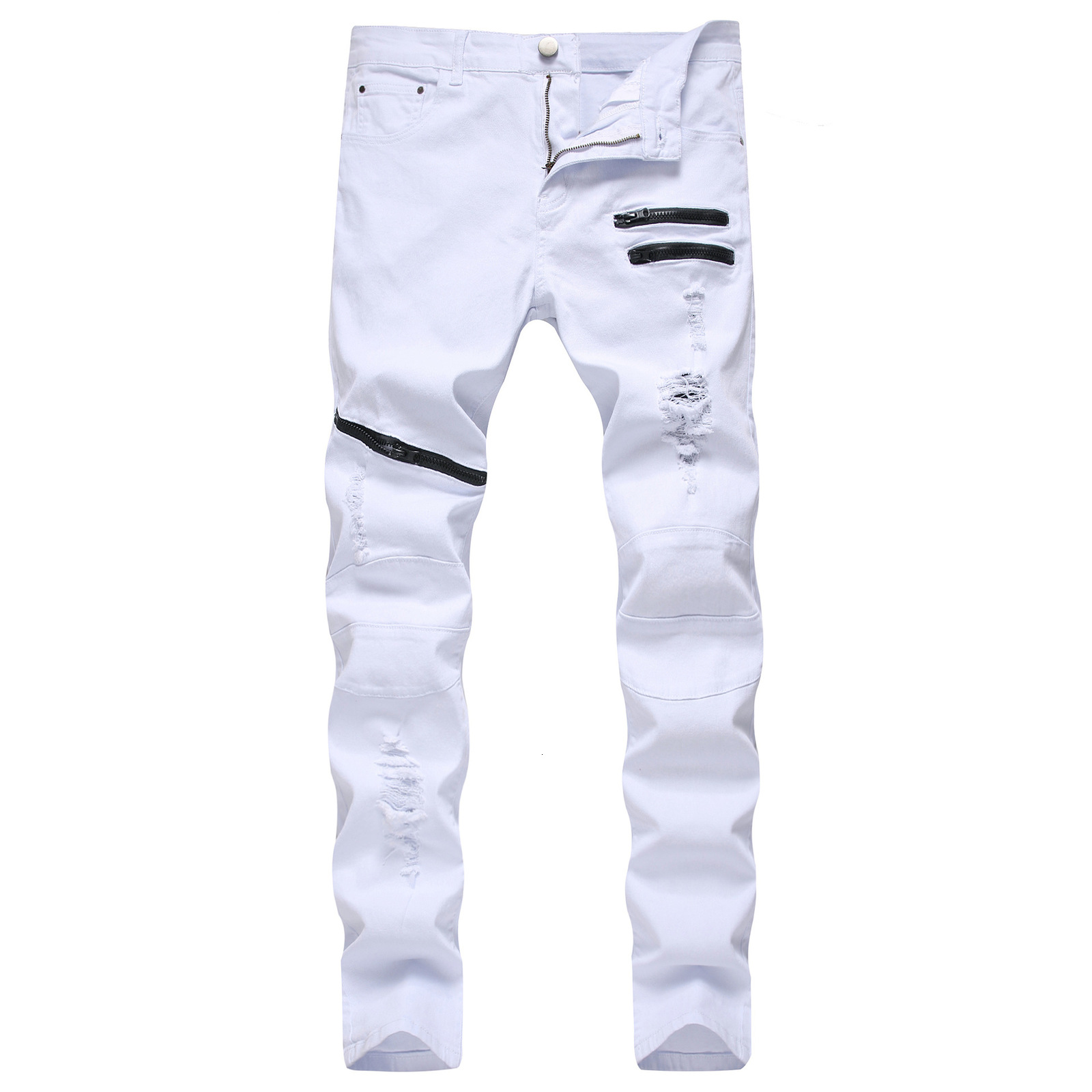2021 Autumn Mens Hole Denim Trousers Fashion Ripped White Hip Hop Vintage Ny Jeans Man Zip Up Casual Jean Homme 64pf, Black
2021 Autumn Mens Hole Denim Trousers Fashion Ripped White Hip Hop Vintage Ny Jeans Man Zip Up Casual Jean Homme 64pf, Black