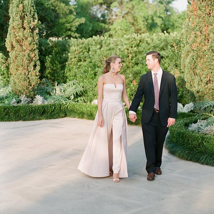 Stylish Overskirt Wedding Dresses Strapless Neck Jumpsuits Bridal Gowns With Pants A Line Sweep Train Satin Vestido De Novia