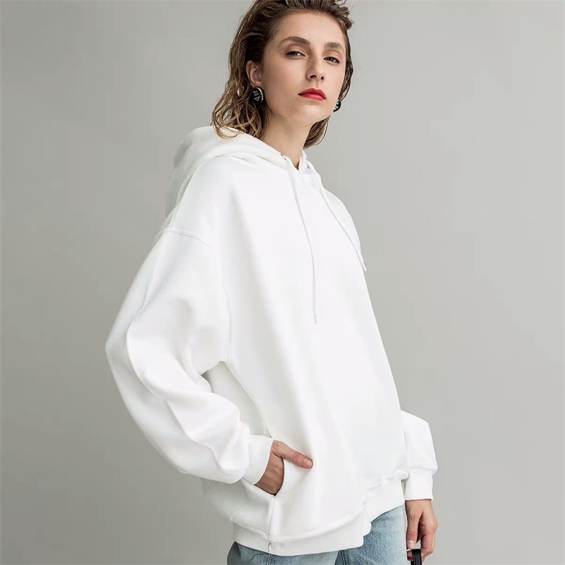 Women's Hoodies Sweatshirts Cotton Hooded Hoodie Men Streetwear Female Hoody Pullover Casual Sweat Hoodies Swearshirt Women 201209