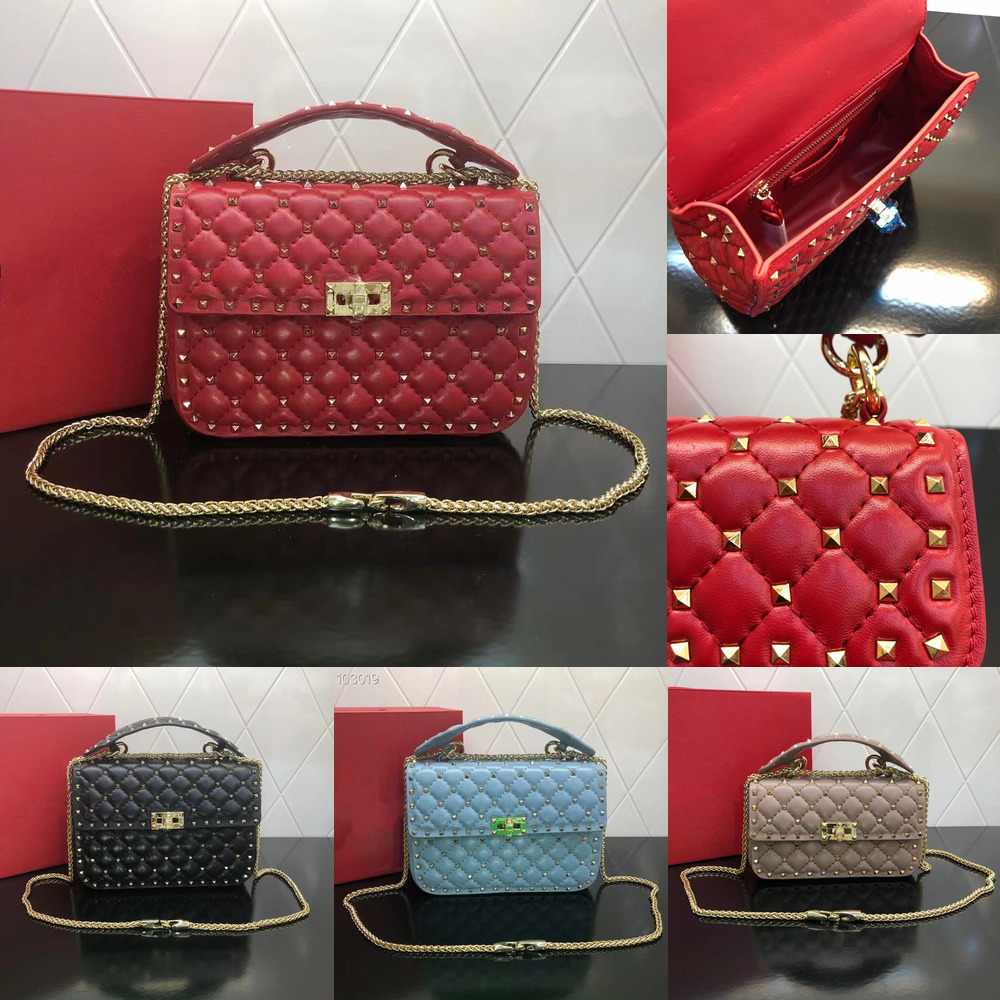 quality High wallet famous bag handbag female rivet rockstud spike fashion retro real leather bags
quality High wallet famous bag handbag female rivet rockstud spike fashion retro real leather bags