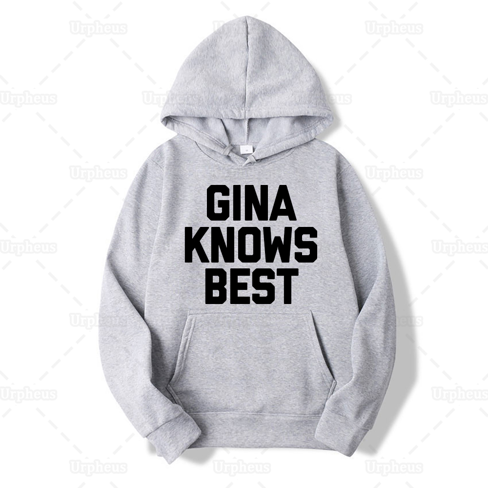 Brooklyn Nine Nine Merch Gina Knows Best Hoodie Sweatershirt Same Style Graphic Hoodies 201212