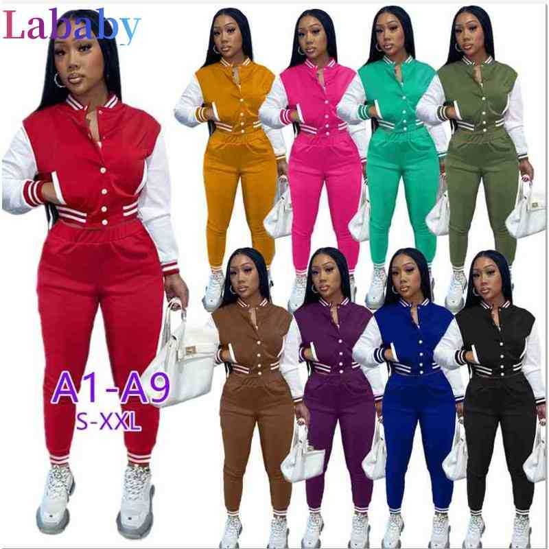 Women Tracksuits Two Piece Pants Designer Outfits Sweatsuits Jogger Suist Fall Breasted Letter Printed Jackets Baseball Suit 48 Styles, Make up difference not goods
Women Tracksuits Two Piece Pants Designer Outfits Sweatsuits Jogger Suist Fall Breasted Letter Printed Jackets Baseball Suit 48 Styles, Make up difference not goods