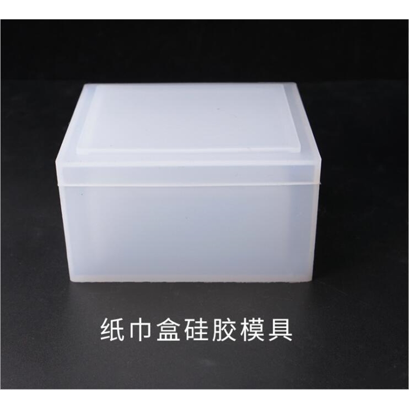 Transparent Silicone Mould Dried Flower Resin Decorative Craft DIY Storage tissue box Mold epoxy resin molds for jewelry T200917
