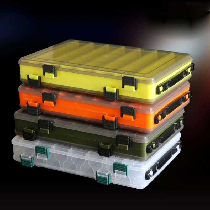 Fishing Box 14 compartments Fishing Accessories lure Hook Boxes Storage Double Sided High Strength Lure Tackle Box X145G
Fishing Box 14 compartments Fishing Accessories lure Hook Boxes Storage Double Sided High Strength Lure Tackle Box X145G