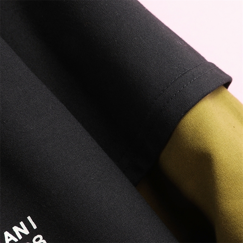 Patchwork Hoodie Sweatshirt Mens Autumn Hip Hop Cotton Pullover Hoodies Streetwear Japan Style Clothes colorblock hoodie 201020